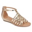 Apt 9 Demi Wedge, Size 6 Gold